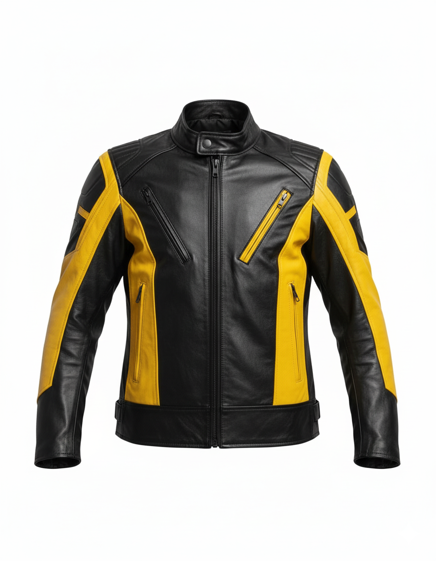 The Vanguard- Handcrafted Leather Motorcycle Jacket