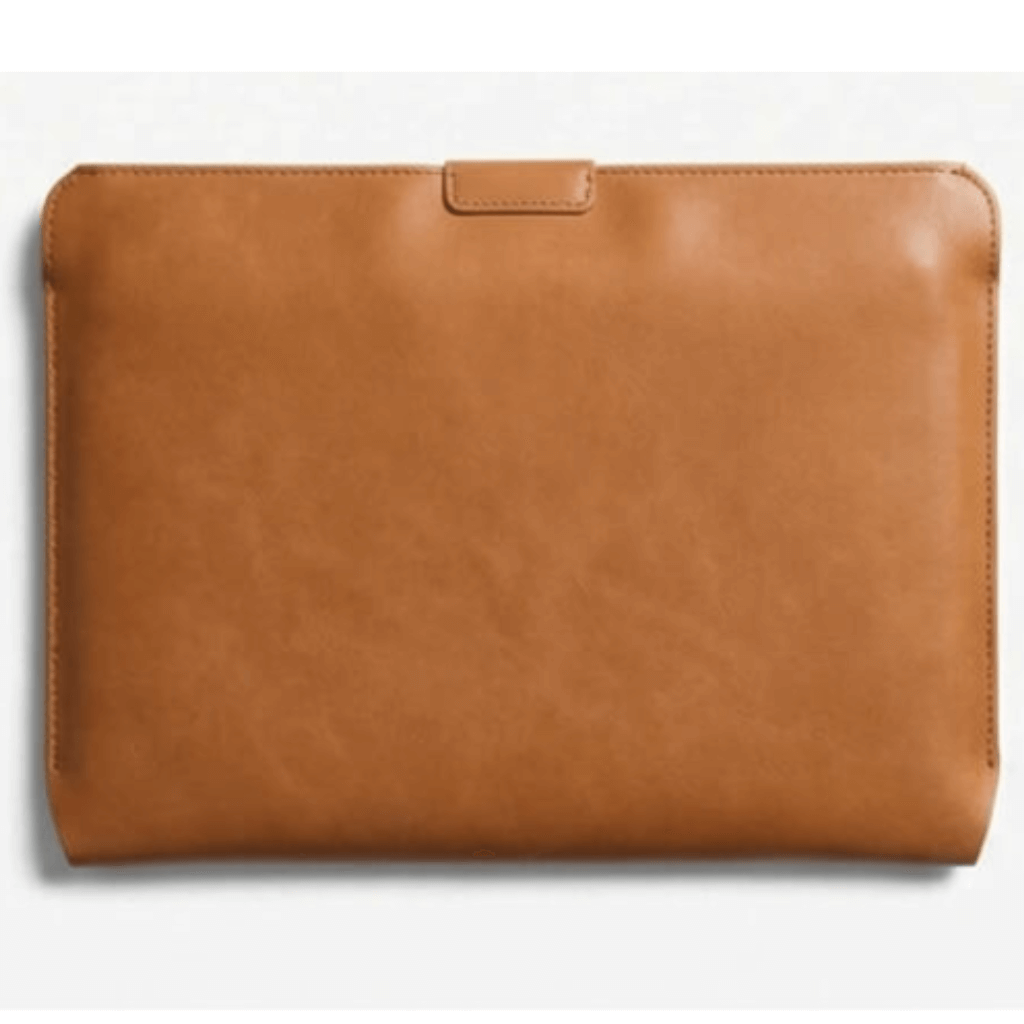 Premium Leather MacBook Sleeve – Magnetic Closure (Zero-Scratch Design)